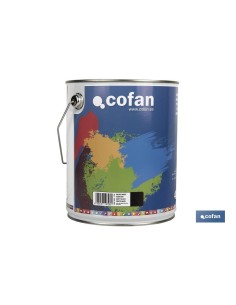 ESMALTE SINTÉTICO (4 L) NEGRO MATE