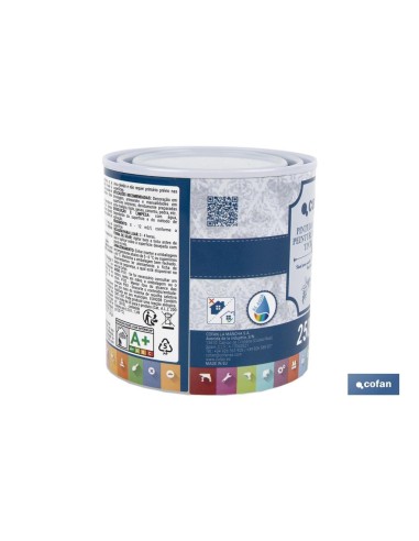 PINTURA A LA TIZA, CHALK PAINT, BLANCO ALGODÓN 250 ML
