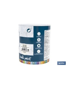 PINTURA A LA TIZA, CHALK PAINT, BLANCO VINTAGE 750 ML 2