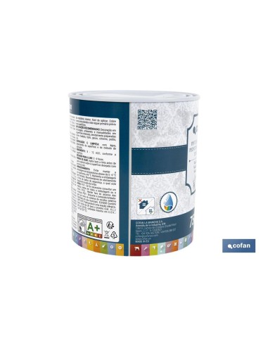 PINTURA A LA TIZA, CHALK PAINT, BLANCO ALGODÓN 750 ML
