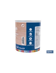 BARNIZ AL AGUA MATE, CHALK VARNISH, 750 ML 2