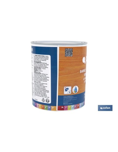 BARNIZ AL AGUA SATINADO, CHALK VARNISH, 750 ML