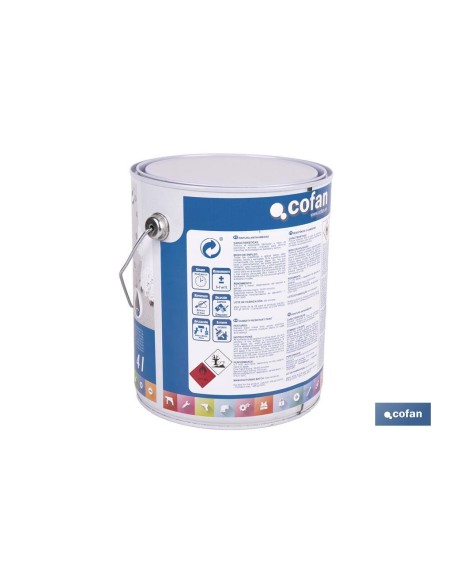 PINTURA ANTIHUMEDAD SINTÉTICA (4 L) BLANCO SATINADO