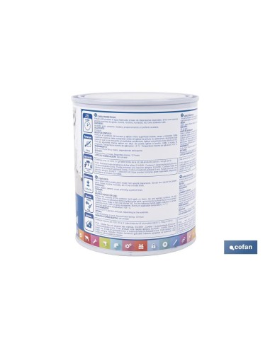 PINTURA ANTIHUMEDAD AL AGUA (750 ML) BLANCO MATE
