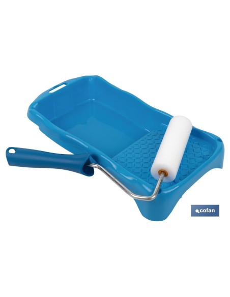 KIT ESMALTAR Rodillo+Cubeta 16 X 31 CM