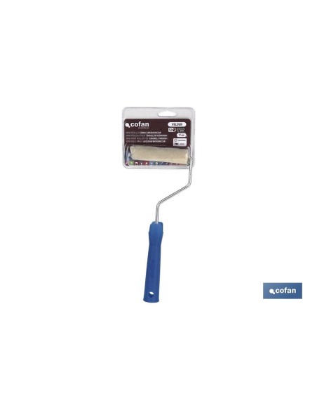 MINI RODILLO ESMALTAR/BARNIZAR VELOUR Ø18mm 6CM