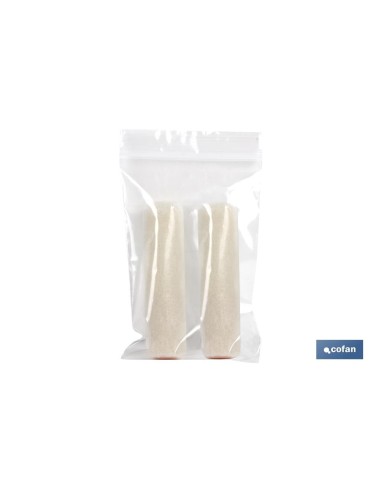 PACK 2 RECAMBIOS Rodillos Mini VELOUR 15CM