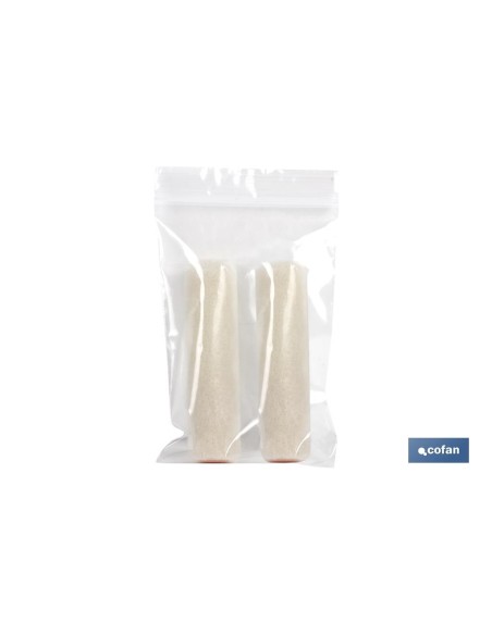 PACK 2 RECAMBIOS Rodillos Mini VELOUR 15CM
