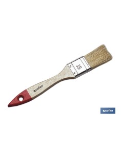 PALETINA TRIPLE 30 MM CON MANGO DE MADERA Nº 15