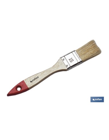 PALETINA TRIPLE 30 MM CON MANGO DE MADERA Nº 15