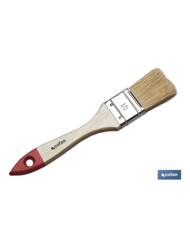 PALETINA TRIPLE 40 MM CON MANGO DE MADERA Nº 18