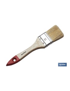 PALETINA TRIPLE 45 MM CON MANGO DE MADERA Nº 21