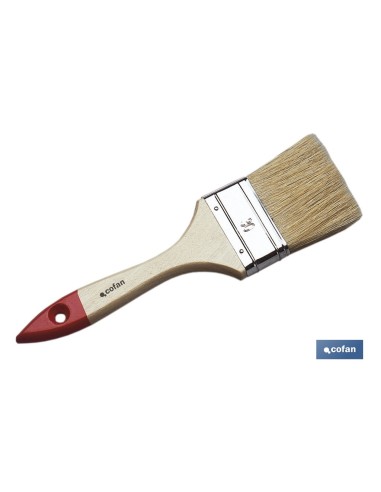 PALETINA TRIPLE 60 MM CON MANGO DE MADERA Nº 30