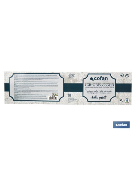 CARTA DE COLORES PINTURA A LA TIZA CHALK PAINT