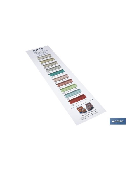 CARTA DE COLORES PINTURA A LA TIZA CHALK PAINT