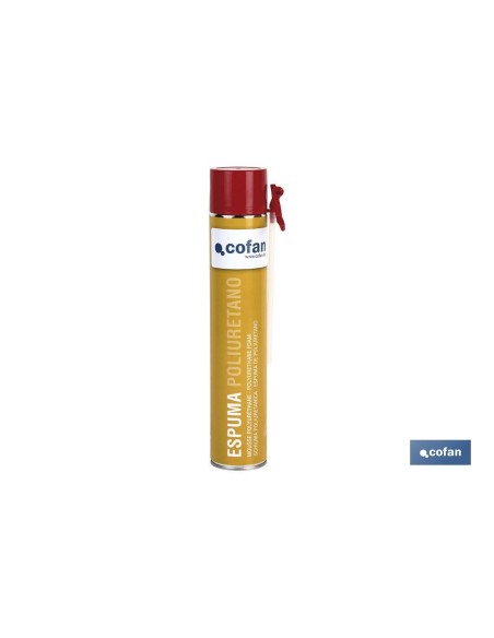 ESPUMA POLIURETANO 750ML 45L MANUAL