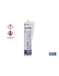 SILICONA ACÉTICA UNIVERSAL 280 ML BLANCO