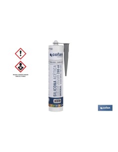 SILICONA ACÉTICA UNIVERSAL 280 ML TRANSLÚCIDO
