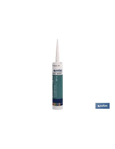 SILICONA ÁCIDA SANITARIA 300 ML BLANCO