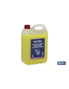 ANTICONGELANTE G-12 50% ORGÁNICO AMARILLO 5 L