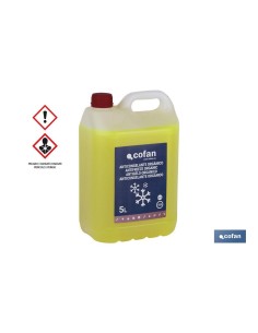 ANTICONGELANTE G-12 50% ORGÁNICO AMARILLO 5 L 2