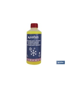 ANTICONGELANTE G-12 50% ORGÁNICO AMARILLO 1 L