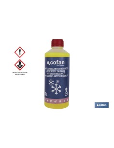 ANTICONGELANTE G-12 50% ORGÁNICO AMARILLO 1 L 2