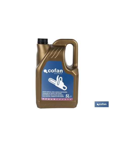 ACEITE ESPECIAL CADENAS MOTOSIERRA 5L