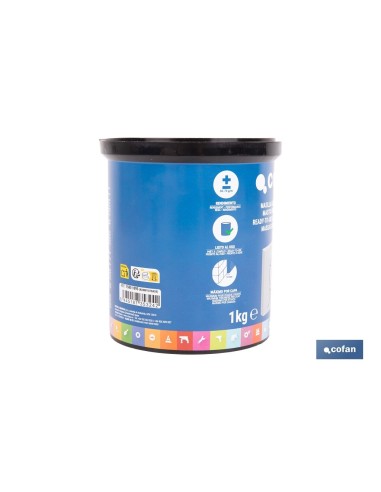 MASILLA ELÁSTICA FIBRADA PARA EXTERIOR 1 KG