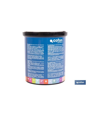 MASILLA ELÁSTICA FIBRADA PARA EXTERIOR 1 KG