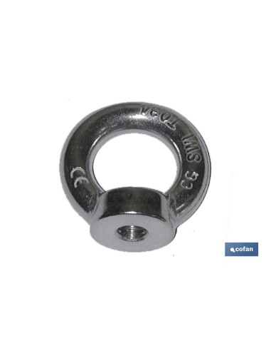 ANILLA ELEVACION HEMBRA DIN 582 M-6 ZN