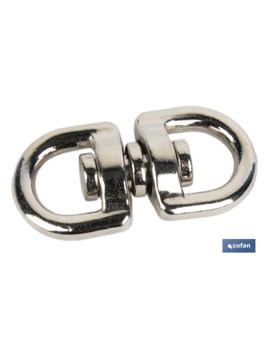 TORNIQUETE GIRATORIO NIQUELADO 10X10mm Venta unitaria