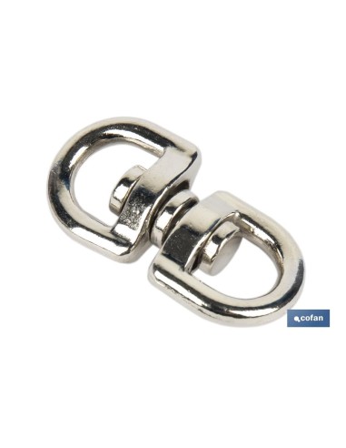 TORNIQUETE GIRATORIO NIQUELADO 16X16mm Venta unitaria