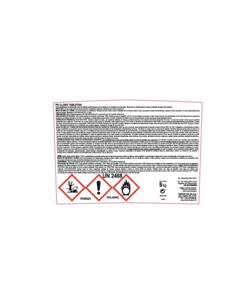 CLORO TAB. 200 GRS BIGMAT BOTE 5KG (B) PRODUCTOS