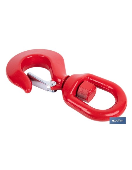 GANCHO GIRAT. C/SEGURO CARBONO C40 TN-3
