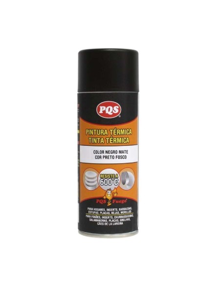 PINTURA TERMICA ANTICALORICA NEGRA/MATE