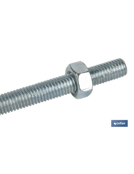 HEMBRILLA CON TUERCA M-3X25
