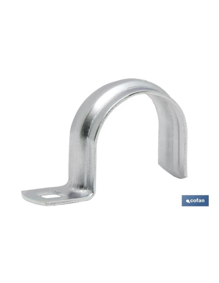 GRAPA UN PIE FORMA F DE 20MM.