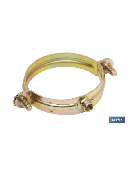 ABRAZADERA METALICA M-6 PARA TUBO 47MM.