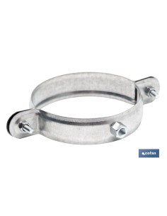 ABRAZADERA METALICA M-8 PARA TUBO 200MM.