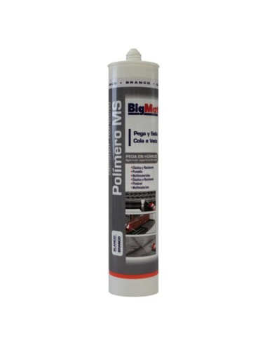 MASILLA POLIMERA MS-BIGMAT BLANCO 280ml