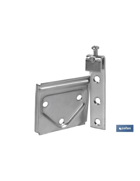 SET COLGADOR DE ARMARIO ZINCADO 53 MM VENTA UNITARIA