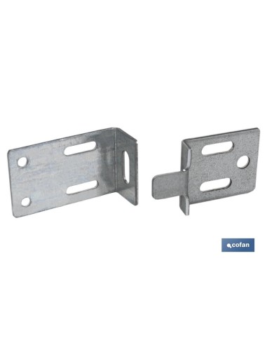 SET COLGADOR ESCUADRA 30 MM