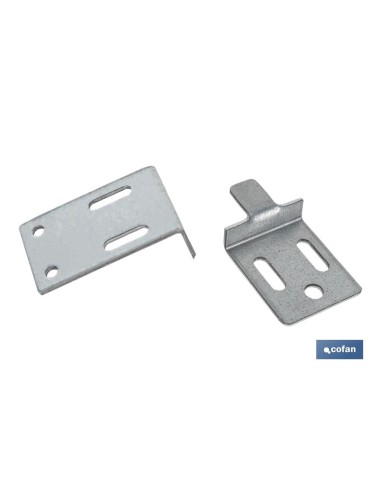 SET COLGADOR ESCUADRA 30 MM