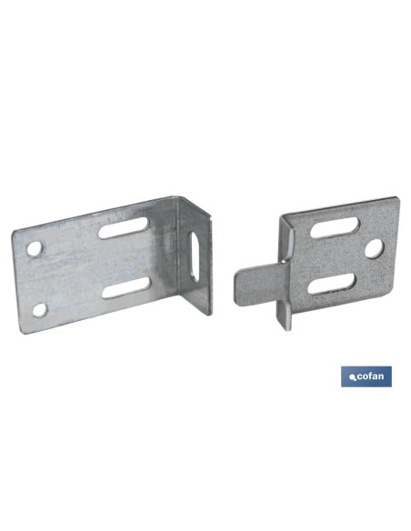 SET COLGADOR ESCUADRA 30 MM VENTA UNITARIA