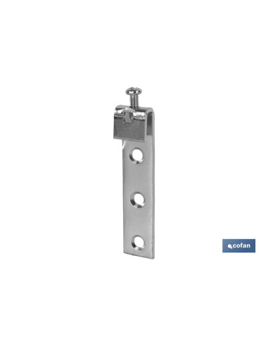 GANCHO COLGADOR ZINCADO CON TORNILLO REGULADOR