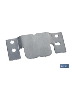 SET 2 UDS CHAPA ANCLAJE ZINCADA 100 X 47 MM VENTA UNITARIA