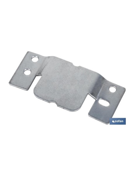 SET 2 UDS CHAPA ANCLAJE ZINCADA 100 X 47 MM VENTA UNITARIA