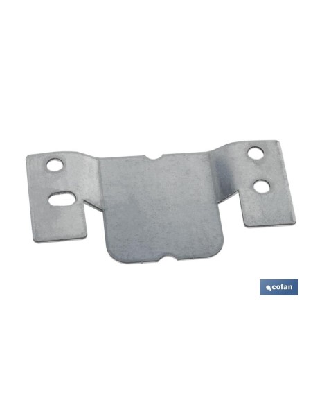 SET 2 UDS CHAPA ANCLAJE ZINCADA 100 X 47 MM VENTA UNITARIA