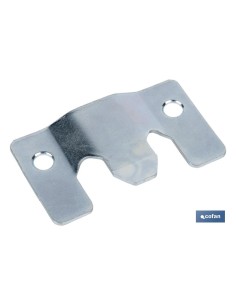 SET 2 UDS CHAPA ANCLAJE ZINCADA 60 X 35 MM VENTA UNITARIA